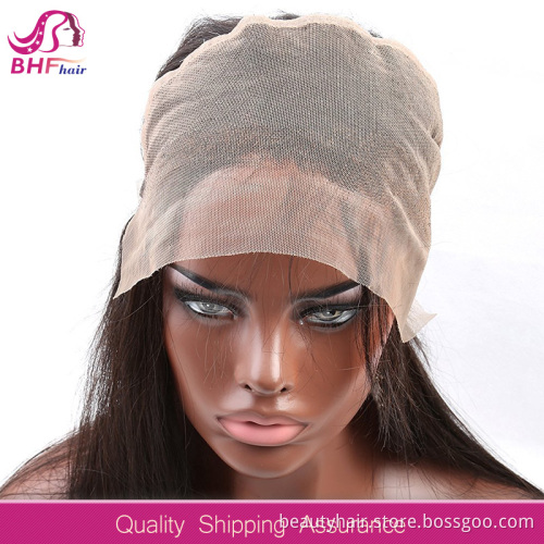 Custom Order Virgin Hair Bundles Brazilian Remy 360 Lace Band Frontal
